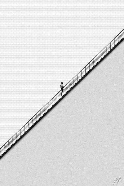 Staircases: No Sweets Without Sweat I by Kathrin Federer