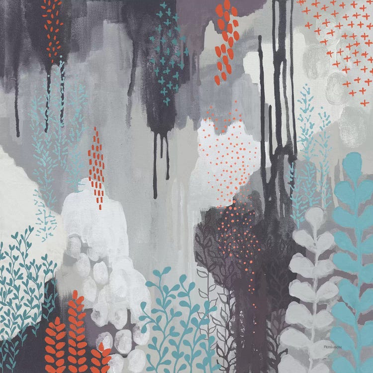 Gray Forest I by Kathy Ferguson wall art