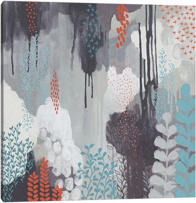 Gray Forest I Canvas Art Print - Kathy Ferguson