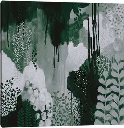 Green Forest I Canvas Art Print - Kathy Ferguson