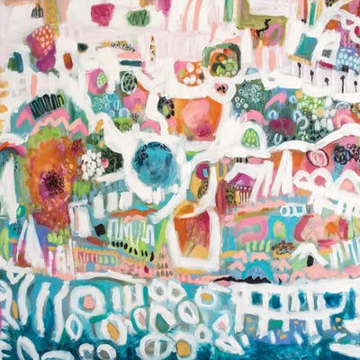 Abstract Marina I by Karen Fields canvas print