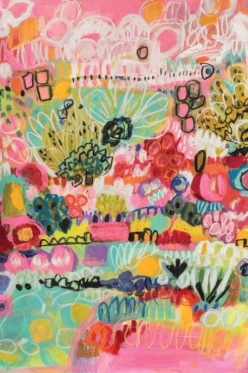 Boho Garden III by Karen Fields wall art