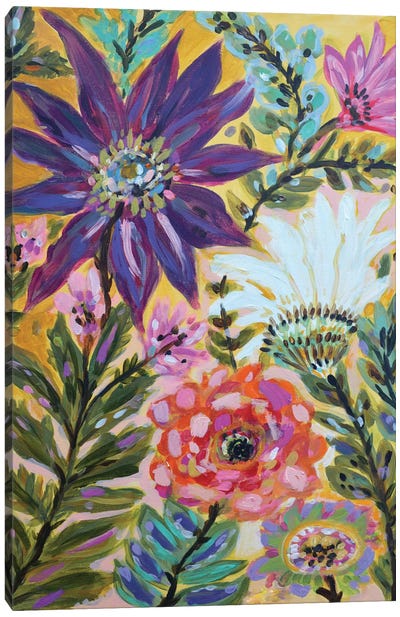 Garden Of Whimsy I Canvas Art Print - Karen Fields