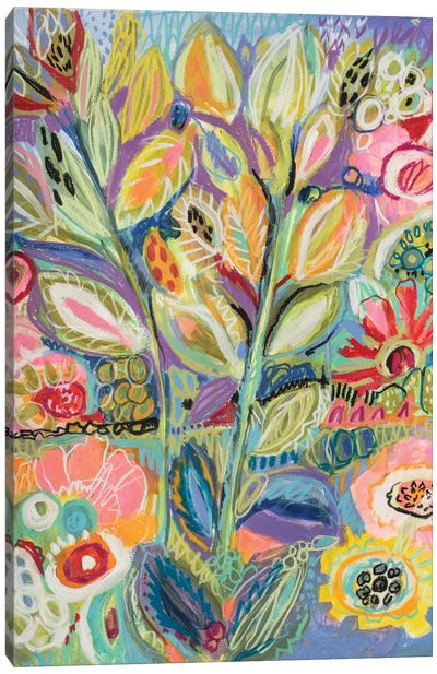 Garden Of Whimsy II Canvas Art Print - Karen Fields