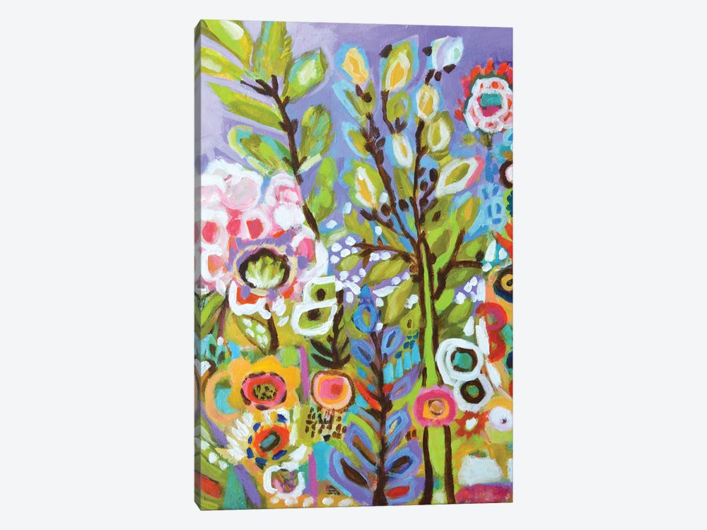 Garden Of Whimsy III by Karen Fields 1-piece Canvas Art