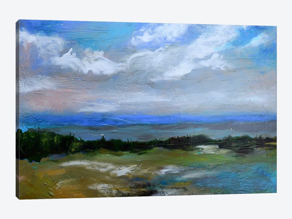 Beach & Sky I by Karen Fields 1-piece Canvas Art Print