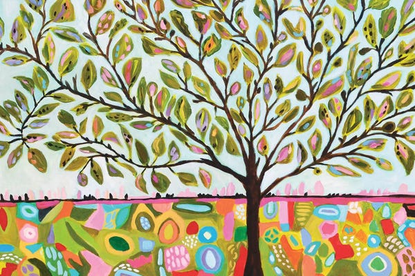 Karen Fields: Tree Abstract by Karen Fields