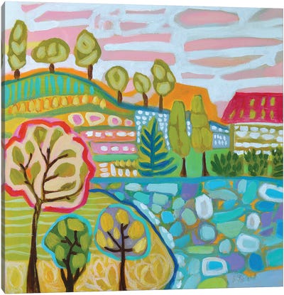 Tree Farm Canvas Art Print