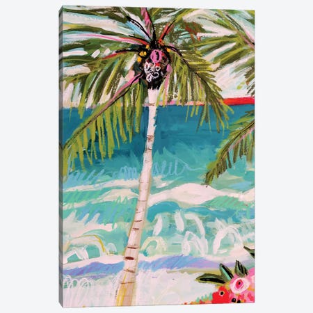 Palm Tree Whimsy I Canvas Print #KFI59} by Karen Fields Canvas Artwork