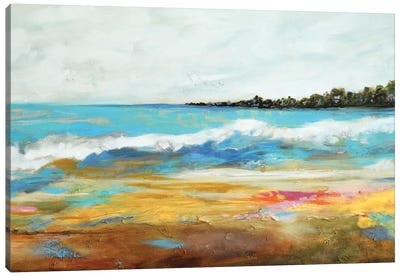 Beach Surf II Canvas Art Print