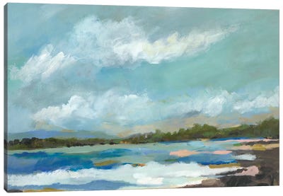 Seaside View IV Canvas Art Print - Karen Fields