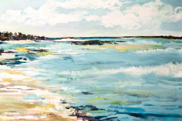 Karen Fields: Beach Surf III by Karen Fields