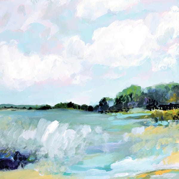 Karen Fields: Surfscape I by Karen Fields