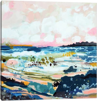 Surfscape IV Canvas Art Print - Karen Fields