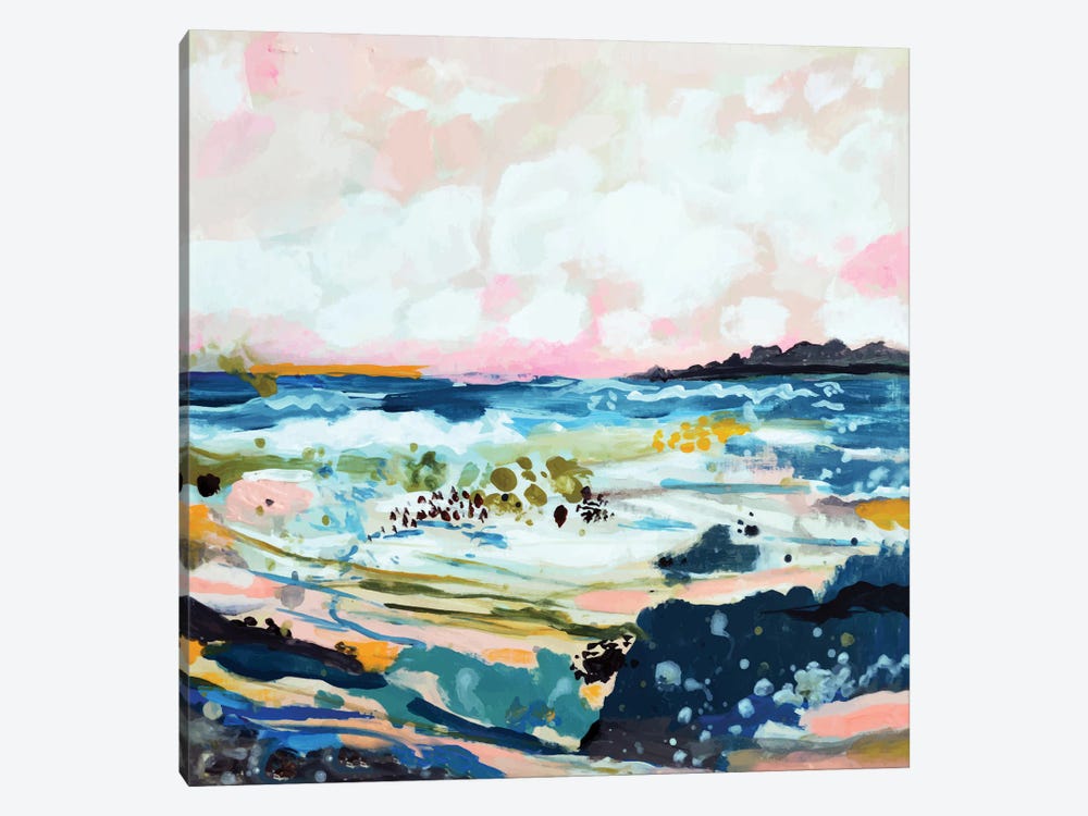 Surfscape IV by Karen Fields 1-piece Canvas Art Print