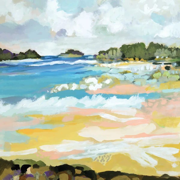 Karen Fields: Surfscape IX by Karen Fields