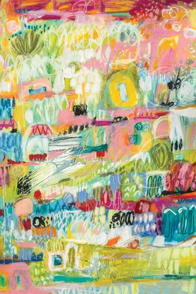 Karen Fields: Boho Garden II by Karen Fields