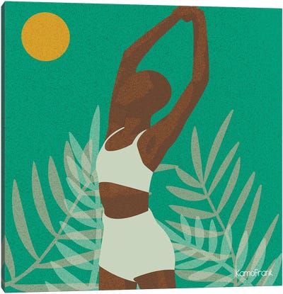 Early Morning Stretch Canvas Art Print - Kamo Frank