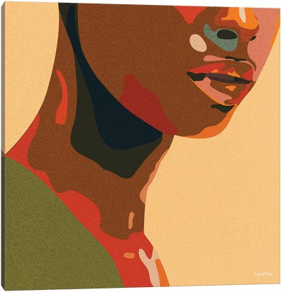 In Living Colour Canvas Art Print - Kamo Frank