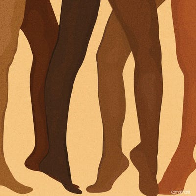 Legs For Days by Kamo Frank art print