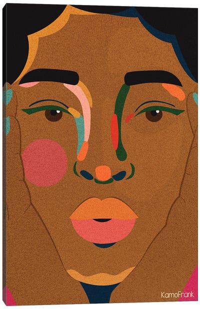 The Close Up Canvas Art Print - Kamo Frank