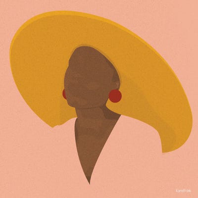 We Wear Pink by Kamo Frank art print