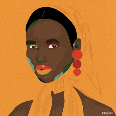 Wrapped In by Kamo Frank art print