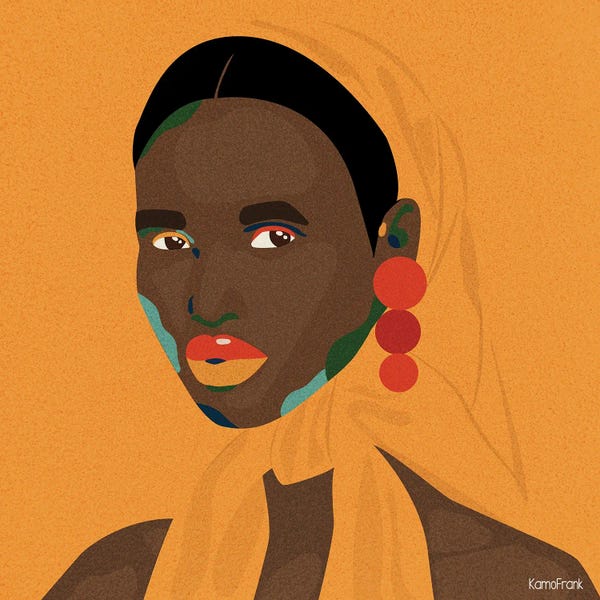 African Heritage: Wrapped In by Kamo Frank