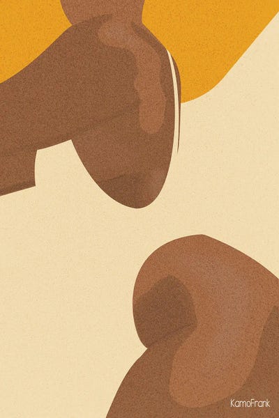 Beach Babe by Kamo Frank art print