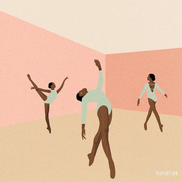 Ballet: Black Girl Twirl by Kamo Frank