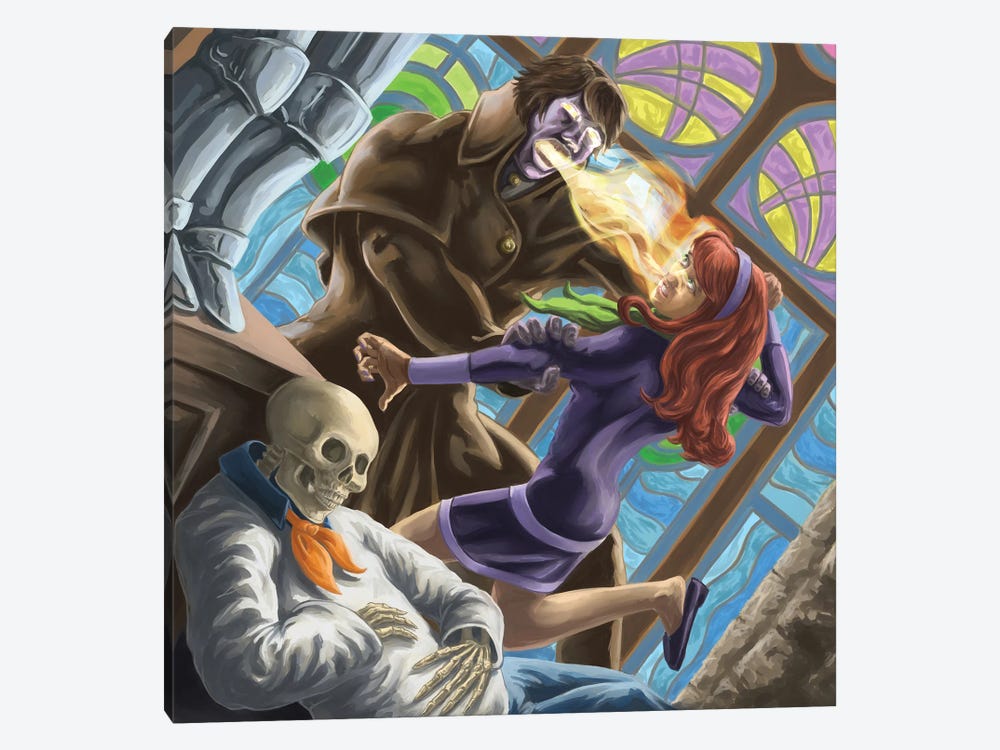 Ghost Of Elias Kingston And Daphne by Kyle La Fever 1-piece Art Print