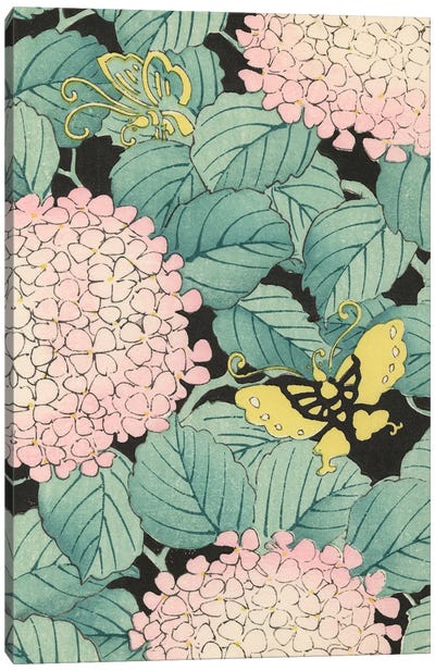 Japanese Floral Design I Canvas Art Print