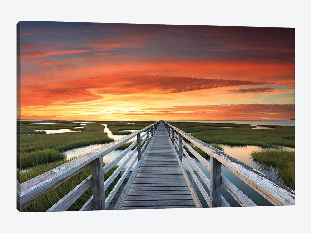 Greys Beach Sunset by Katherine Gendreau 1-piece Canvas Art