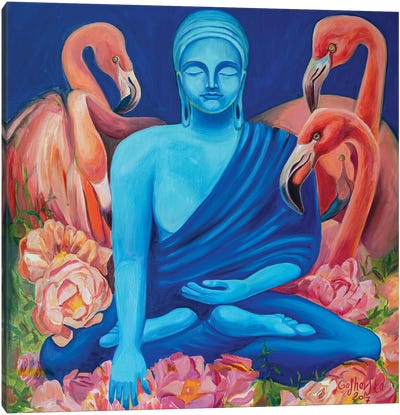 9 Dream Of Buddha I Canvas Art Print - Buddha