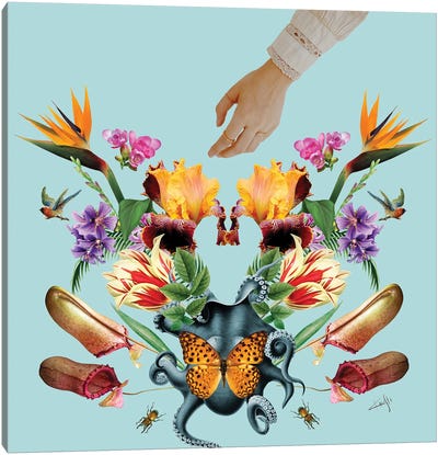 Sensual Garden II Canvas Art Print - Kristi Goshovska