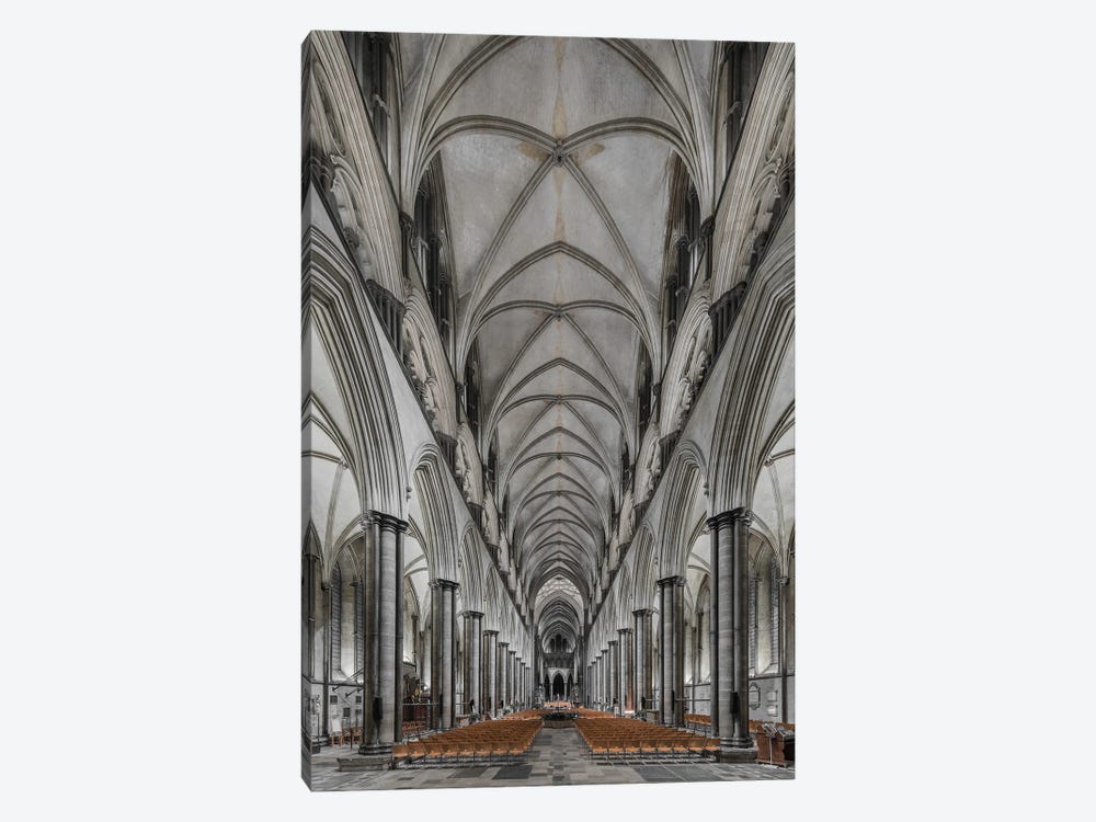 Cantebury Cathedral by Fxzebra 1-piece Canvas Wall Art