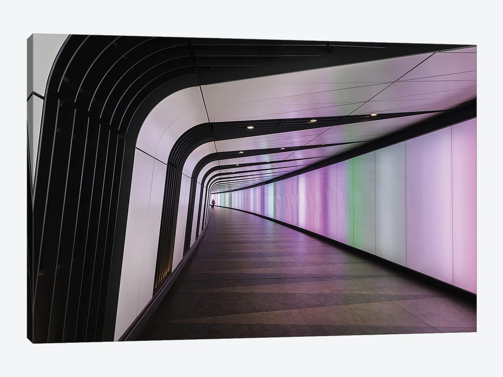 London Tube by Fxzebra 1-piece Canvas Artwork