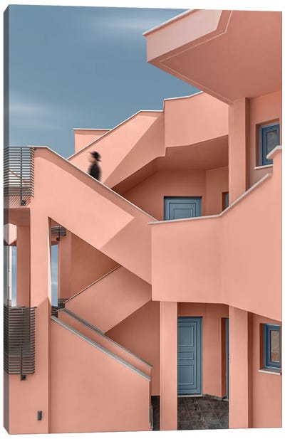Staircase Canvas Art Print - Action Shot Photography