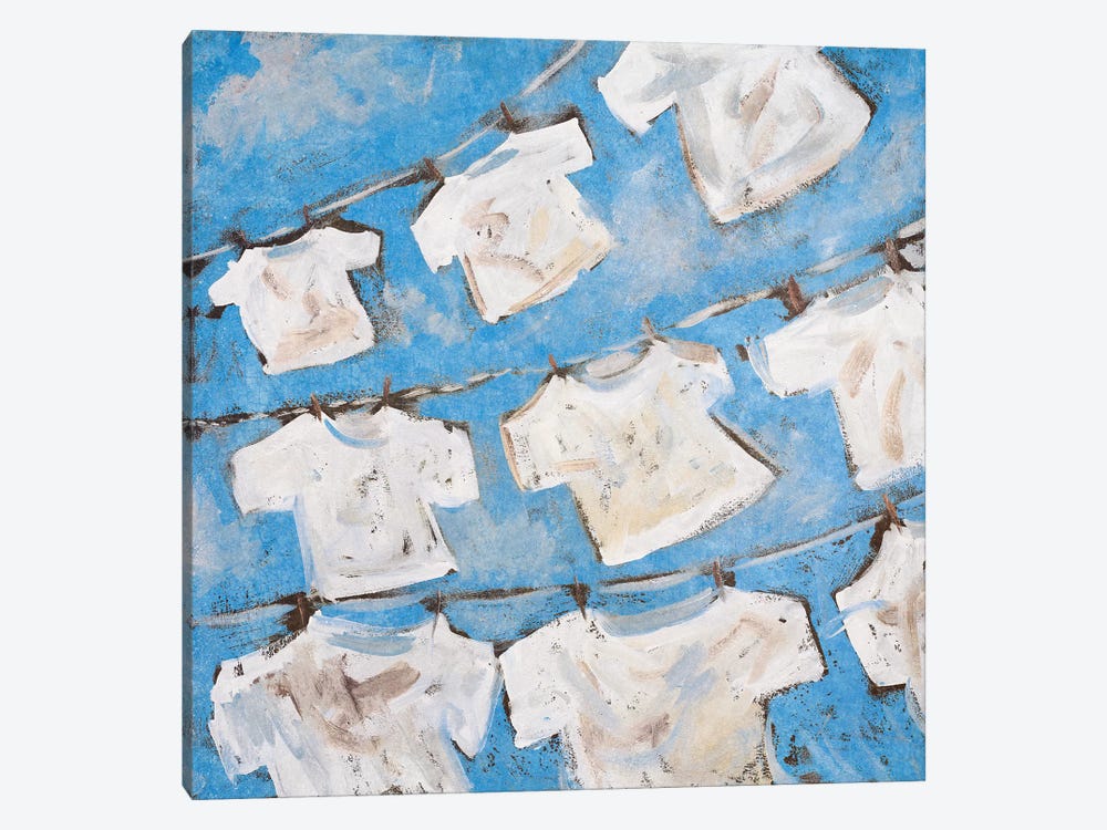 Dry Linen II by Kingsley 1-piece Canvas Print