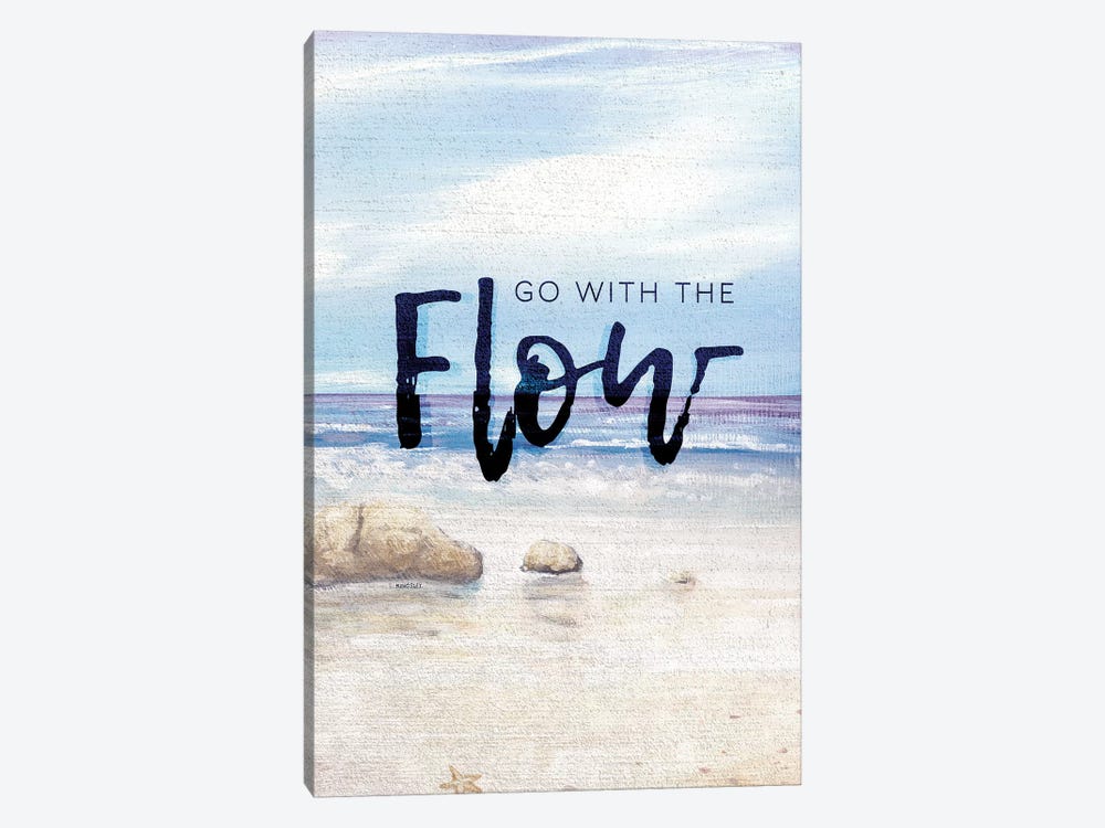 Go With The Flow by Kingsley 1-piece Canvas Print