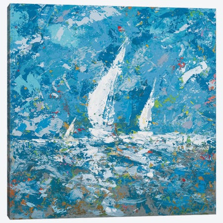 Sailing II Canvas Print #KGS25} by Kingsley Art Print