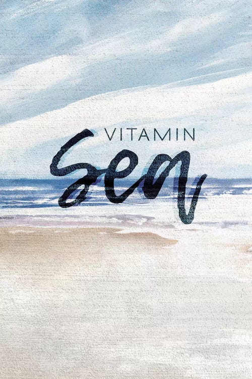 VItamin Sea by Kingsley wall art