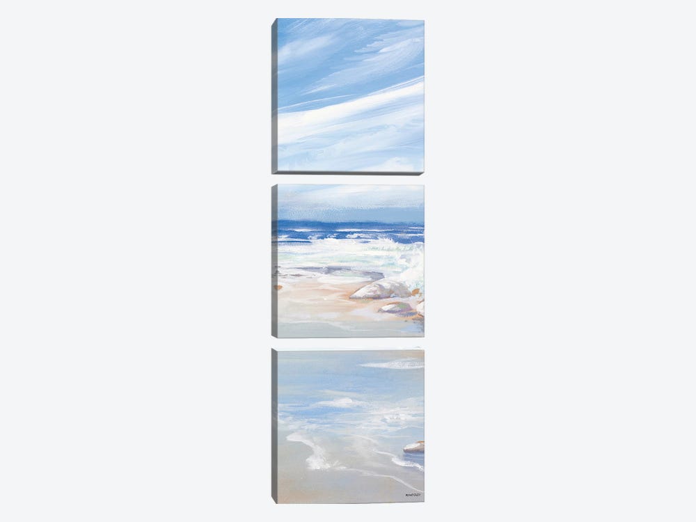 Beach Panel I by Kingsley 3-piece Canvas Art