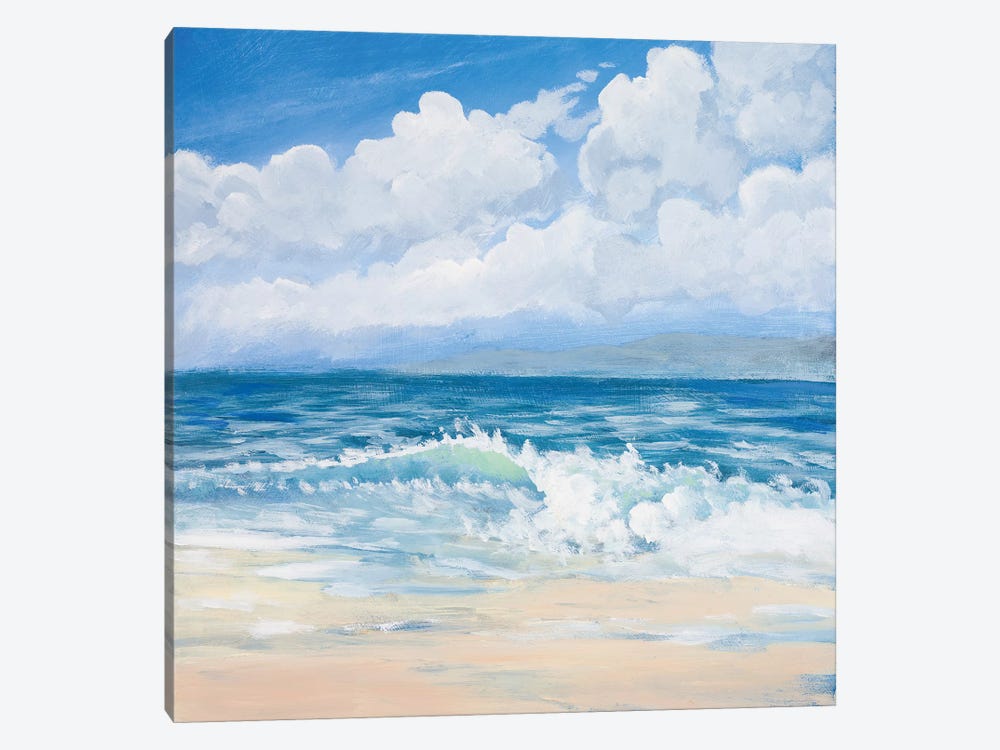 Waves II by Kingsley 1-piece Canvas Artwork
