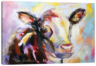 Steer Me In The Right Direction Canvas Art Print - Kim Guthrie