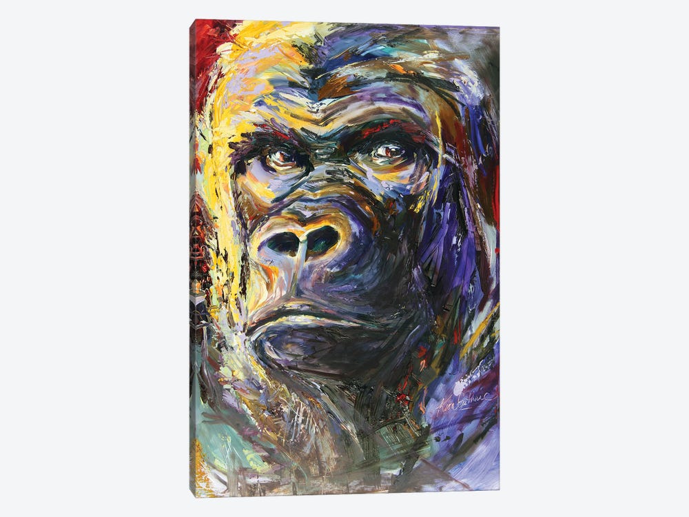 Gorilla by Kim Guthrie 1-piece Art Print