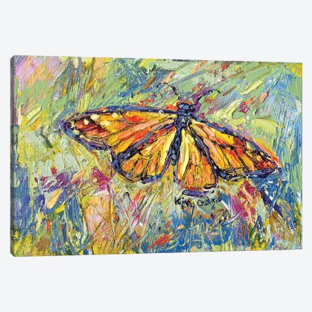Monarch Butterfly Canvas Print #KGU39} by Kim Guthrie Art Print
