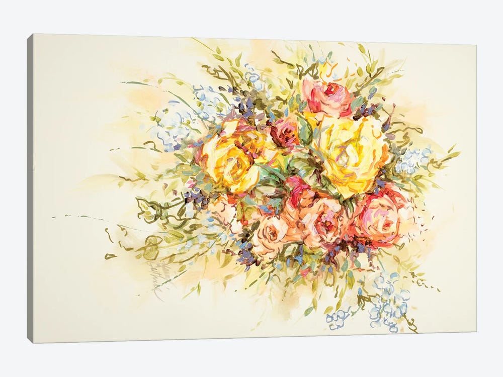 Bridal Bouquet by Kim Guthrie 1-piece Art Print