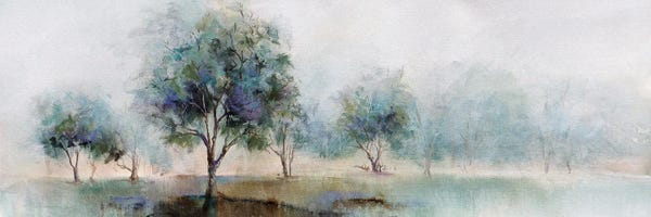 Karen Hale: Early Morning In The Orchard by Karen Hale