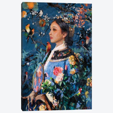 Empress Zhang Canvas Print #KHD1} by Khanlar Asadullayev Canvas Artwork